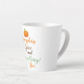 Latte Mok-Pumpkin-specerij Mok (Rechterhoek)