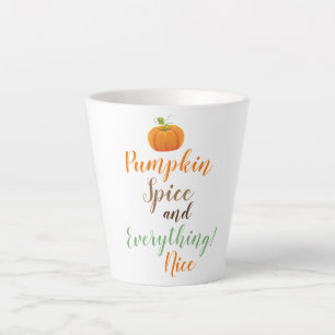 Latte Mok-Pumpkin-specerij Mok