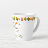 Latte Mok-Pumpkin-specerij Mok (Rechterhoek)