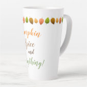 Latte Mok-Pumpkin-specerij Mok (Rechterhoek)