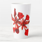 Latte Mok Royal Pooverana Flower (Voorkant)