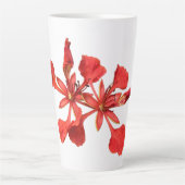 Latte Mok Royal Pooverana Flower (Voorkant)
