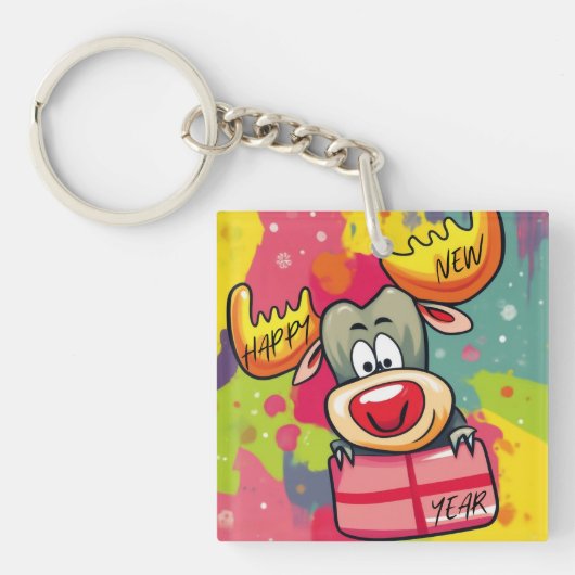 Latte Mok Sleutelhanger (voorkant)