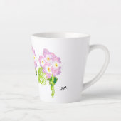 Latte Mok: Spaans Bloemen Latte Mok (Rechts)