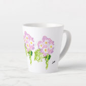 Latte Mok: Spaans Bloemen Mok (Rechterhoek)