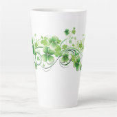 Latte Mok-St. Patricks Klavers Mok (Voorkant)
