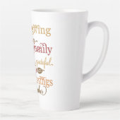 Latte Mok-Thanksgiving Latte Mok (Rechts)