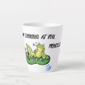 Latte Mok Valentijnsdag Funny Love Kiss Frog (Voorkant)