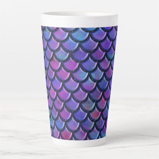 latte mok van de zeemeermin (Voorkant)