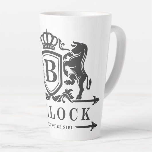 Latte Mok van Royal Bullock Family (Rechterhoek)