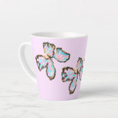 Latte Mok: Vlinders Latte Mok (Linkerhoek)