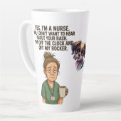 Latte Mok voor de uitgebrande verpleegkundigen. (Linkerhoek)