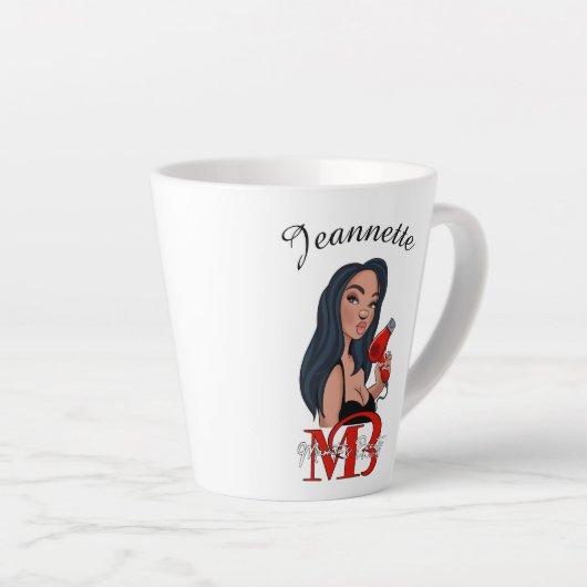 Latte Mok voor Jeannette (Rechterhoek)