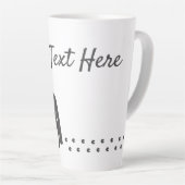 Latte Mok voor  reispaard (Rechterhoek)