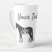 Latte Mok voor  reispaard (Linkerhoek)