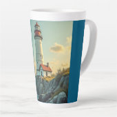 Latte mok (Vuurtoren) (Rechterhoek)