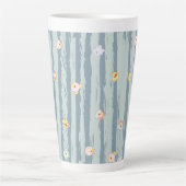 Latte mok – Whimsy gezichten (Voorkant)