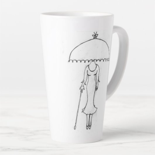 Latte Mok - Wie draag je? (Rechterhoek)