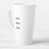 Latte Mok - Wie draag je? (Linkerhoek)