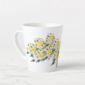 Latte Mok: Winden van de lentebloemen Mok (Linkerhoek)