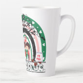 Latte Mok wit ontwerp Valentijnsdag cadeau (Rechts)