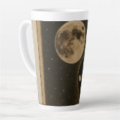 Latte mokken Retro Buitenaardse Ontmoeting (Linkerhoek)