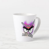 Latte mokkop 350ml : Handel nu Mok (Rechterhoek)
