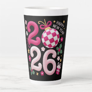 Latte mokkop - Gelukkig Nieuwjaar 2026 Mok