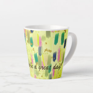 Latte mokkop - Het wordt een geweldige dag! Kleurr Mok