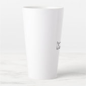 Latte mokkop mok (Voorkant)