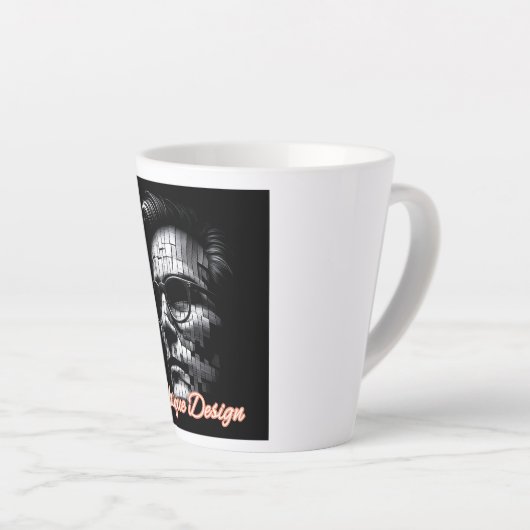 Latte mokkop mok (Rechterhoek)