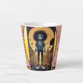 Latte mokkop mok (Voorkant)