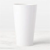Latte mokkop mok (Voorkant)