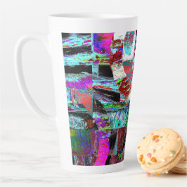 Latte mokkop – Neon Pulse Mok