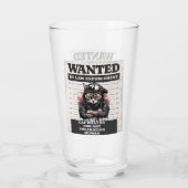 Latte mokkresistentie kopje glas (Achterkant)