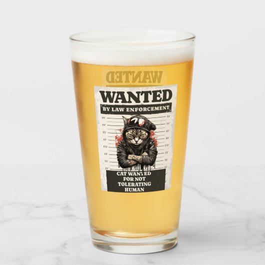 Latte mokkresistentie kopje glas (Voorkant gevuld)