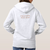 Latte Mooie Kat Koffie  Hoodie (Achterkant)