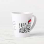 Latte Mug 12oz : It's Christmas (green) Latte Mok (Rechterhoek)