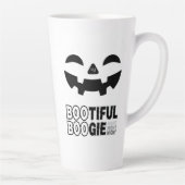 Latte Mug 17oz : HALLOWEEN Face Latte Mok (Rechts)