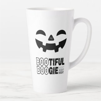 Latte Mug 17oz : HALLOWEEN Face Latte Mok