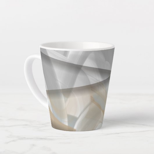 Latte Mug Abstract Home Trend Sandy Tornado Latte Mok (Linkerhoek)