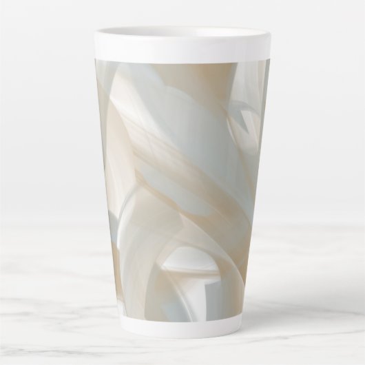 Latte Mug Abstract Home Trend Sandy Tornado Latte Mok (Voorkant)