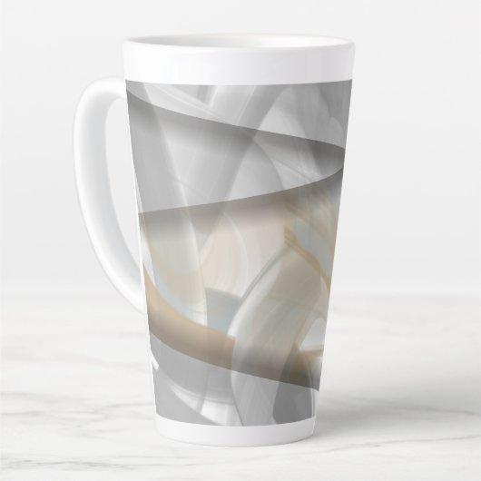 Latte Mug Abstract Home Trend Sandy Tornado Latte Mok (Linkerhoek)
