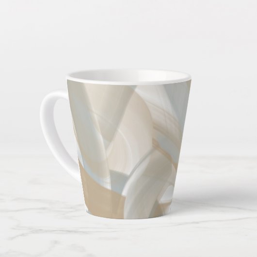 Latte Mug Abstract Home Trend Sandy Tornado Latte Mok (Linkerhoek)