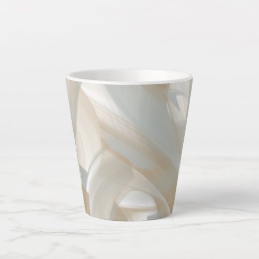 Latte Mug Abstract Home Trend Sandy Tornado Latte Mok (Voorkant)