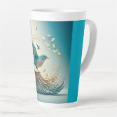 Latte Mug (Bluebird) Mok (Rechterhoek)