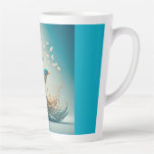 Latte Mug (Bluebird) Mok (Rechts)