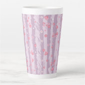 Latte Mug – Butterfly Garden Latte Mok (Voorkant)