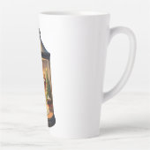 Latte Mug-Christmas Lantern Latte Mok (Rechts)