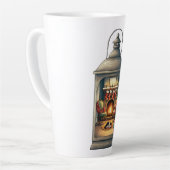 Latte Mug-Christmas Lantern Latte Mok (Linkerhoek)